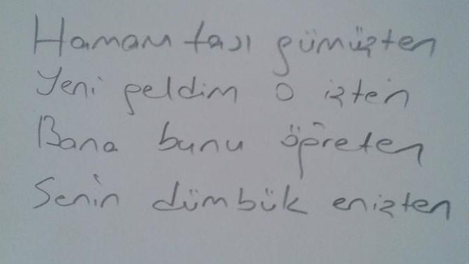 Yazım nasıl güzel mi?