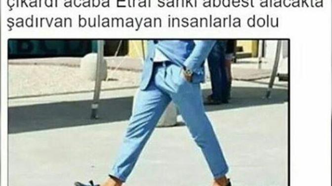 Erkeklerde Pantolon Paçası Katlama Modası?
