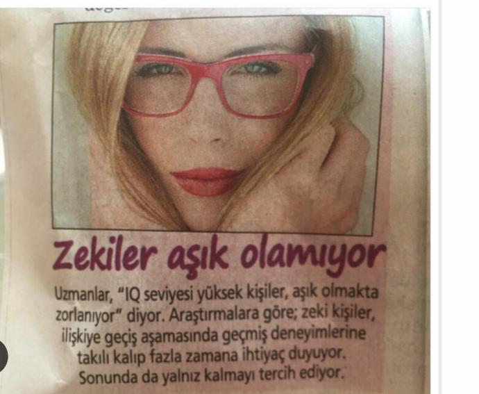Zeki insanlar aşık olamıyormuş, doğru mu?
