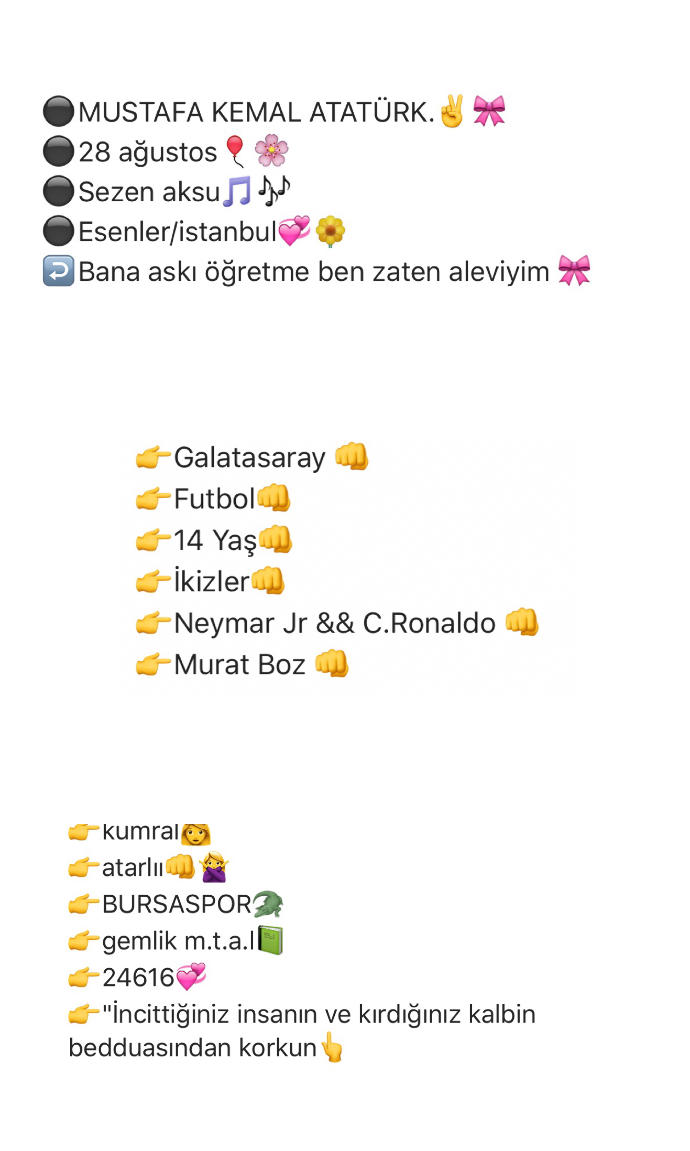 İnatagram da biyografiye bunları yazınca ne kazanıyorlar saçma değil mi resimli ???
