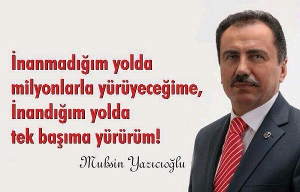 Muhsin YAZICIOĞLU ve Büyük Birlik Partisi hakkında düşünceleriniz ne yönde?