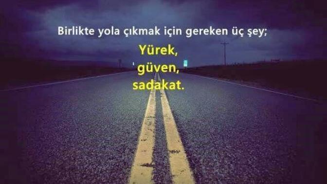 Bir insanla bir yola çıkmak için olması gereken 3 şey nedir sizin için 😇🌹?