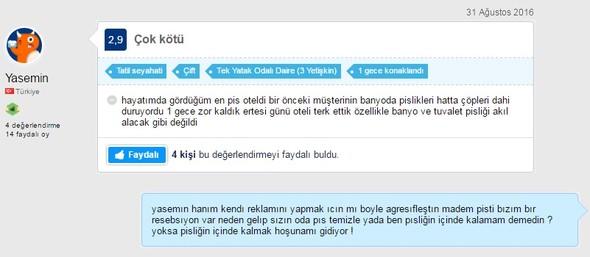 İnternette otellerini eleştiren müşterilerine komik sert cevaplar veren Marmaris'teki otel hakkında ne düşünüyorsunuz?