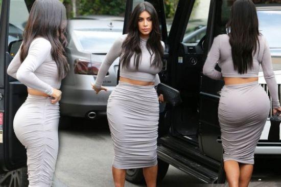Kim Kardashian'ın kalça boyutu sizce nasıl beğeniyor musunuz?