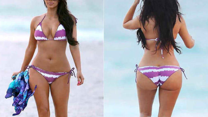 Kim Kardashian'ın kalça boyutu sizce nasıl beğeniyor musunuz?