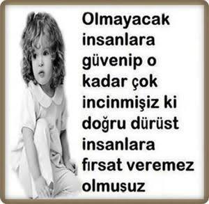 Ben sana güvenmek istiyorum dediğiniz birileri var mı?