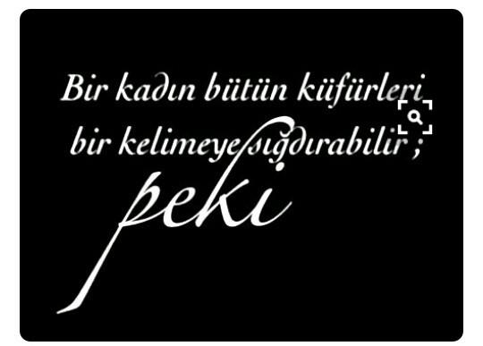 Erkeklerin trip kelimeleri var mı :) ?