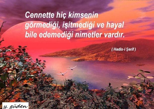 Sizce ''Cennet'' nasıl bir yerdir ?