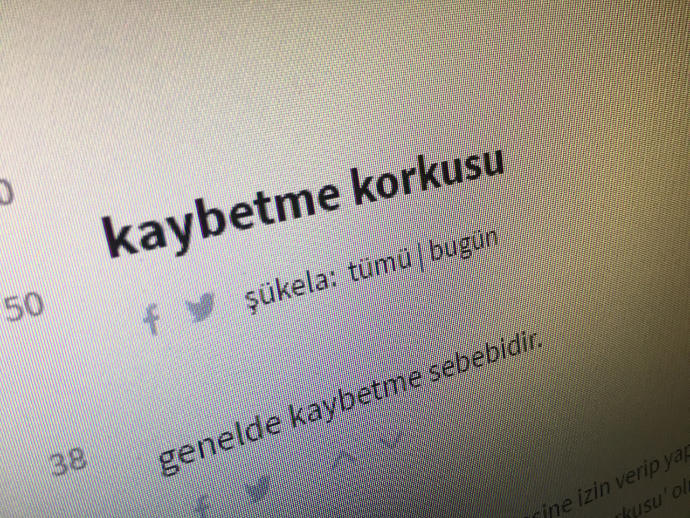 Kaybetme korkusu nedir?