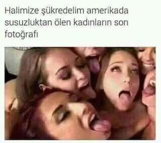 Amerikada susuzluktan ölen kadınlar hakkında ne düşünüyorsunuz? Fotoğraflı?