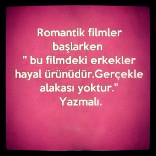 Neden filmlerdeki gibi erkek yok? Hepsi hayal ürünü mü?