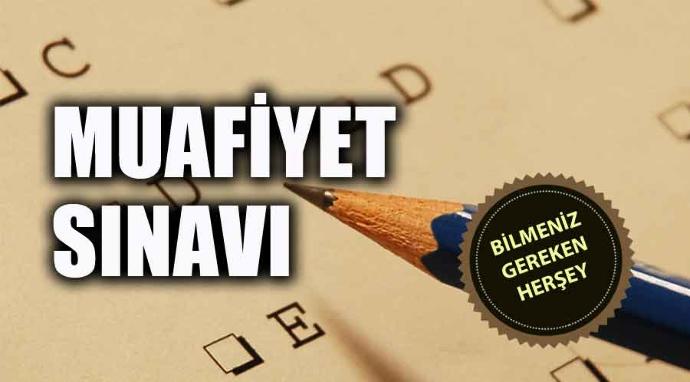 Dersten muaf olmak ne demek, nasıl olurum?