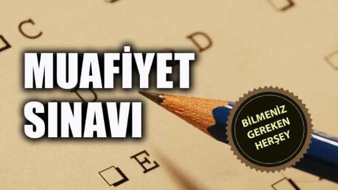 Dersten muaf olmak ne demek, nasıl olurum?