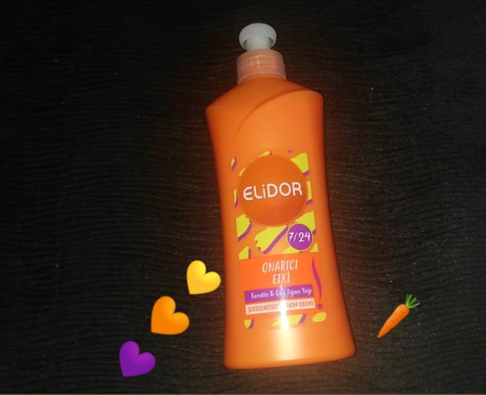 Elidor 7/24 onarıcı etki saç bakım kremi