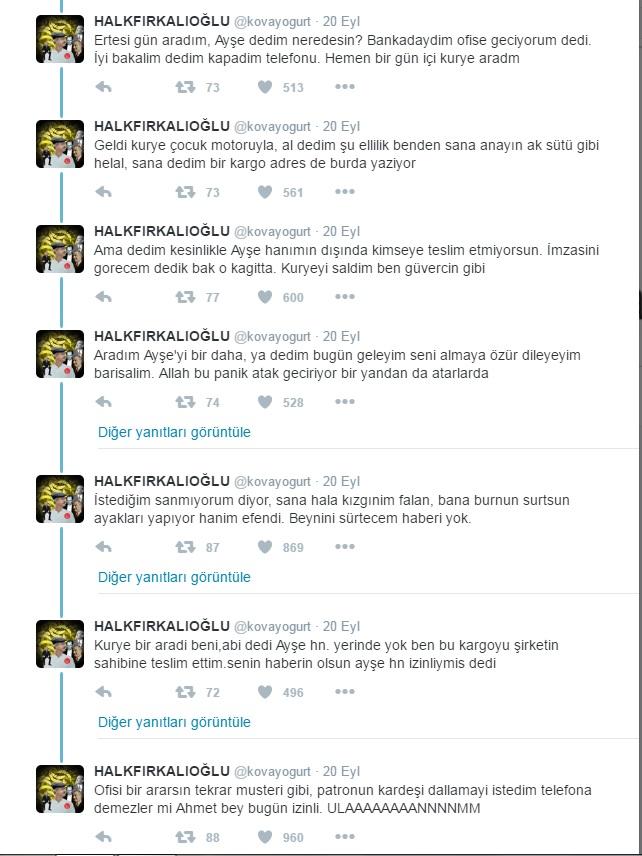 Böyle bir Aldatma hikayesi gördünüz mü?