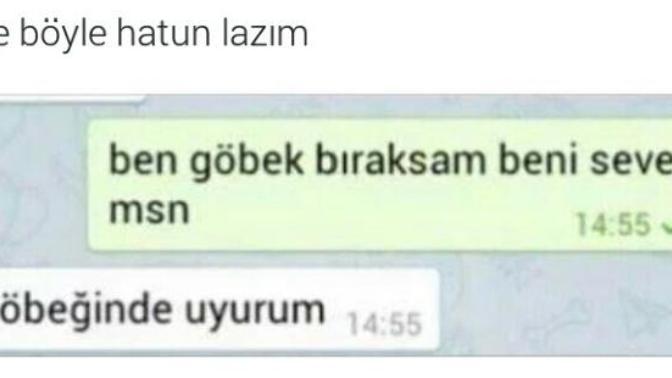 Göbekli erkek sever misiniz :D?