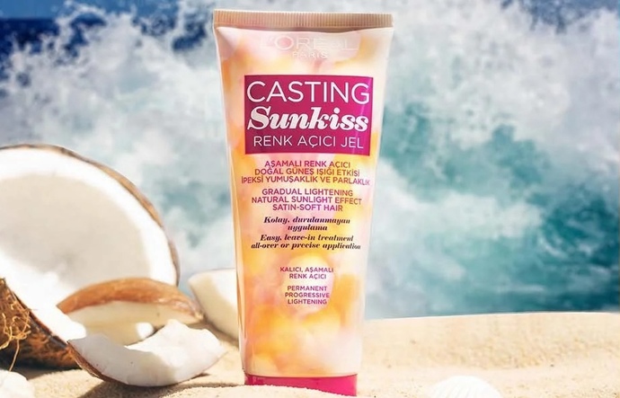 Loreal Casting Sunkiss saç açıcı jel kullanıyor musunuz?