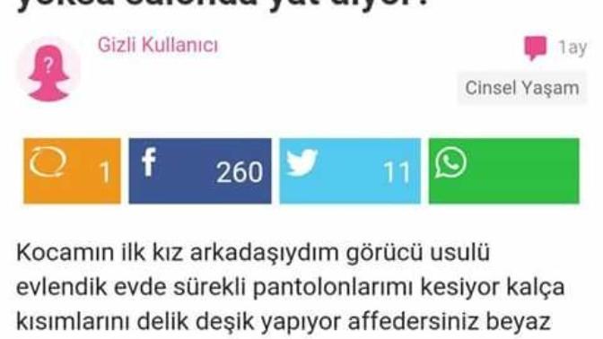 Ks nin En Komik Cinsel Sorusunu okumuşmuydunuz :D?