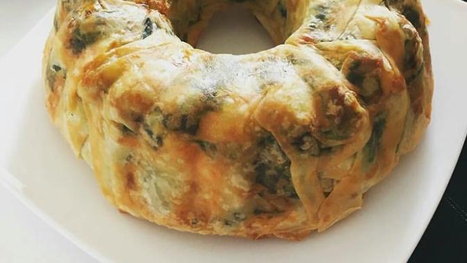 Kek kalıbında börek yaptım?