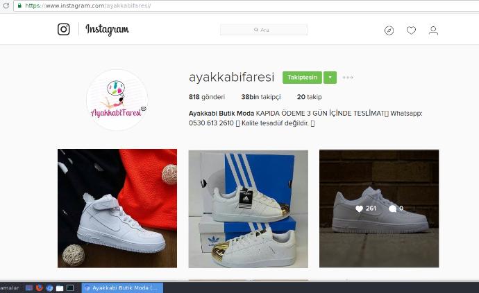 Instagramdaki Ayakkabı Sayfaları Nasıl ?