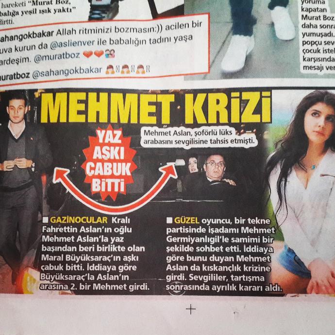 Maral Büyüksaraç Ve Mehmet Aslan Çiftinin Ayrılığı?