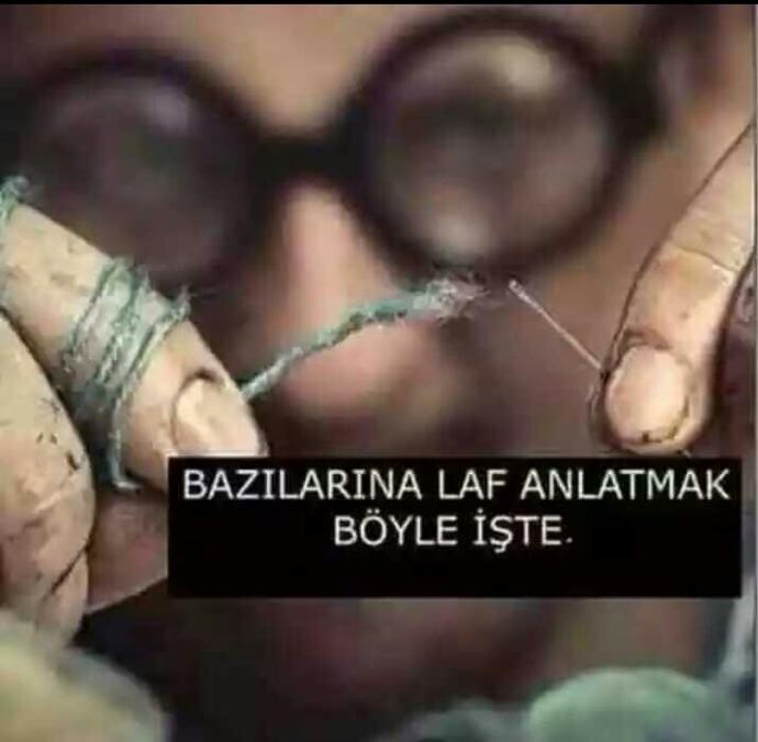 Bazılarına Laf anlatmak neden bukadar zor???