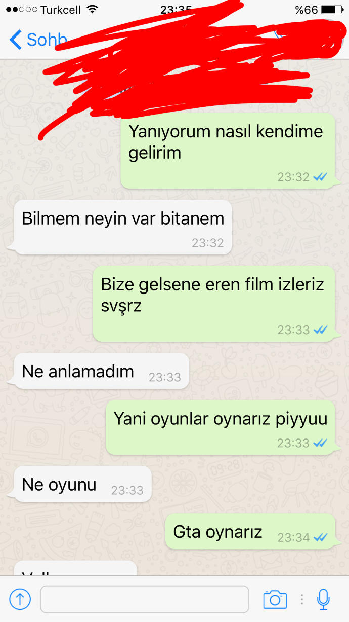 Sevgilime eve gel diyorum salağa mı yatıyor resimli ?????