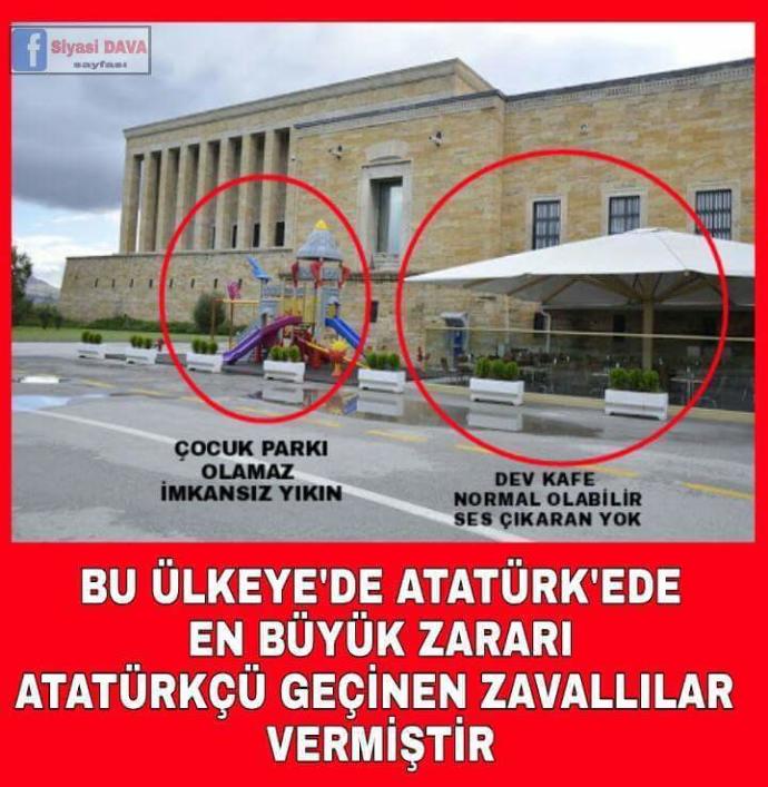 Anitkabir' de ki kafe hakkinda ne dusunuyorsunuz?