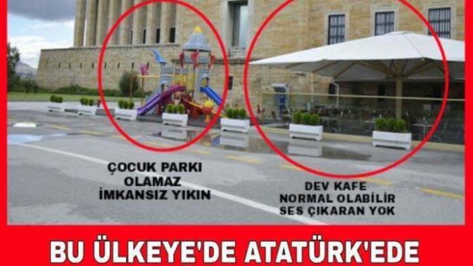 Anitkabir' de ki kafe hakkinda ne dusunuyorsunuz?