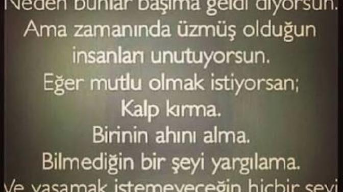 Size yapılmasını istemediğiniz bir şeyi başkalarına yapmamaya özen gösteriyor musunuz?