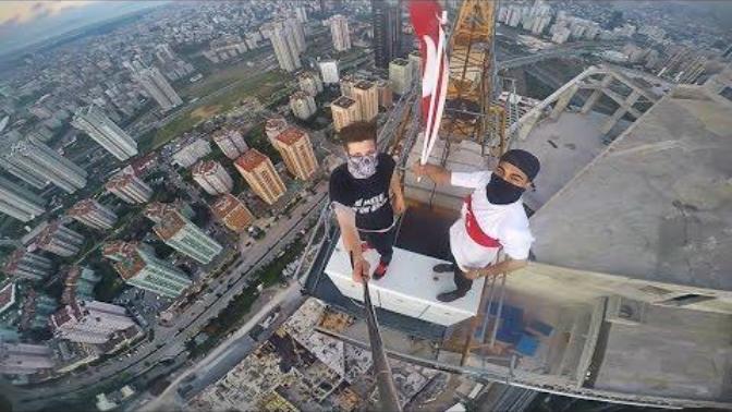 Roof Runnerz klubünün marifetlerini gördünüz mü?