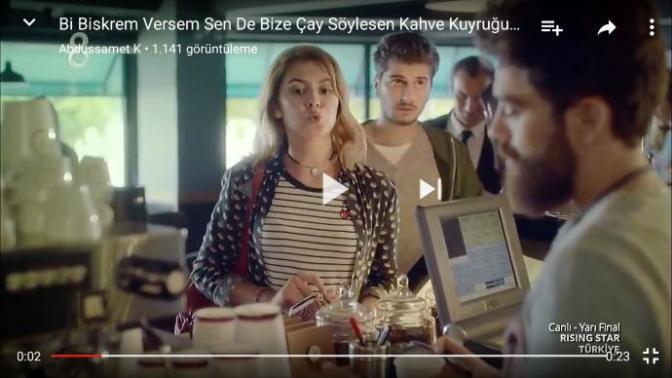Biskrem reklamında oynayan sarışın kız kim?