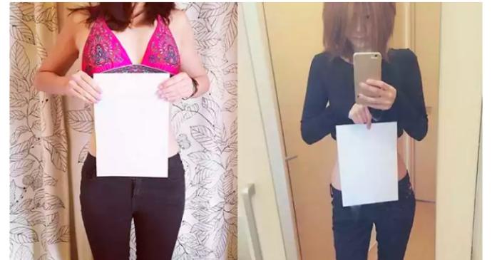 Çin'de Yeni Moda: A4 Kağıdı ile Bel Testi..bu konu hakkında ne dusunuyosunuz?