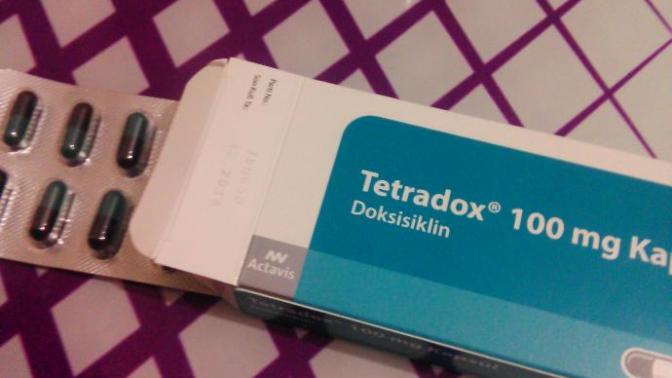 Tetradox akne hapı?