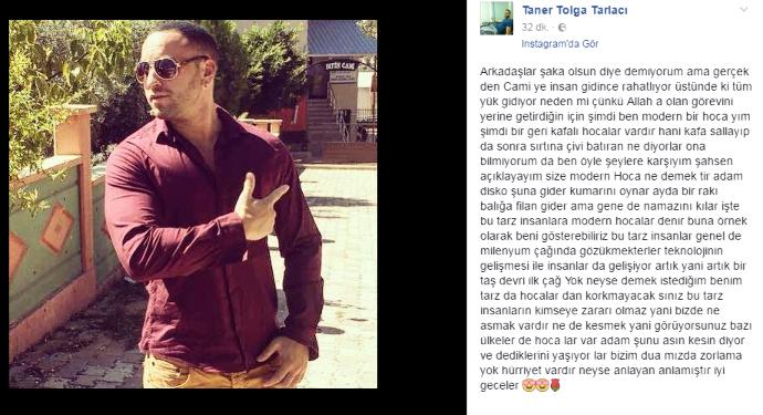 Taner Sins Camiye Gitmiş Kıyametmi kopacakk :D Ne dersiniz?