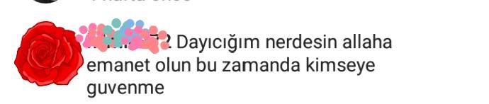 Dayımın fotoğrafıma yaptığı yorum?