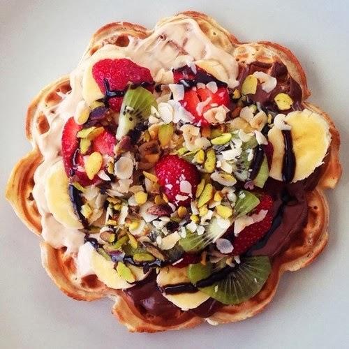 Bir Waffle, en çok neyle iyi gider?