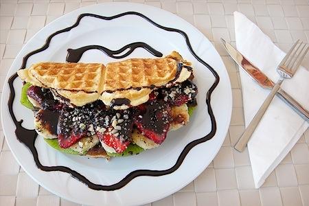 Bir Waffle, en çok neyle iyi gider?