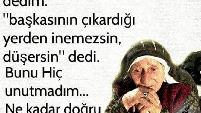 Kendi ayakalarınız üstün demi durursunuz, yoksa her zaman birinin yarıdımına mı muhtaçsınız?