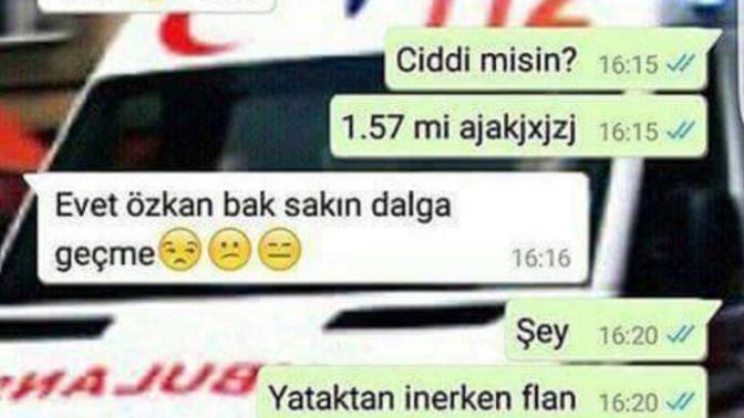 1.50 ve 1.59 boylarındaki kızlar yataktan paraşütle mi iniyor? Yoksa paraşütsüz mü atlıyor?