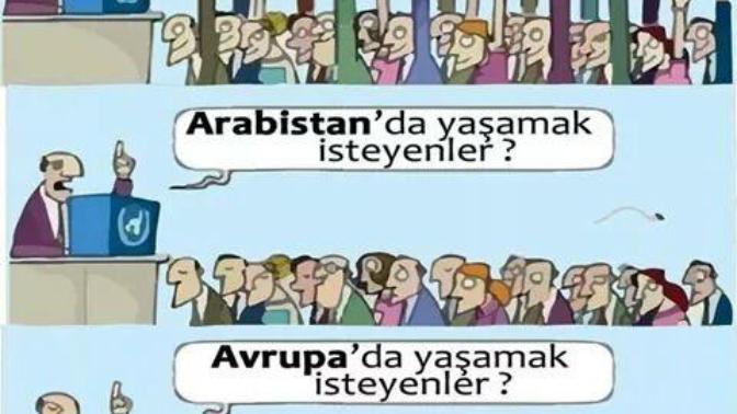 Karikatür tam da bu ülkede şeriat isteyenleri anlatmıyor mu?
