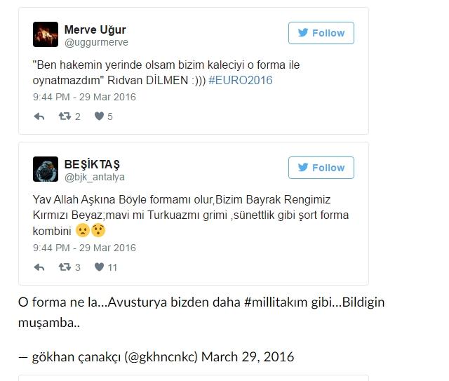 Milli Takımımızın turkuaz renk forması olmalı mı?