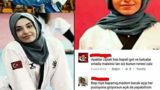 Türbanlı tekvando şampiyonu ve ona yapılan yorumlara yapılan yorumlar hakkında ne düşünüyorsunuz?