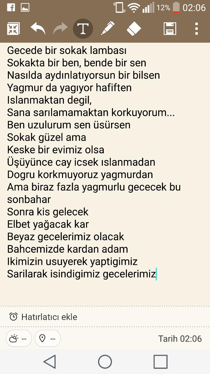 Şiirim olmuş mu?