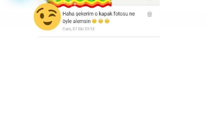 "Şekerim😉" diyen erkek sizce de çok itici değil mi😷😩😰😣😤😦?