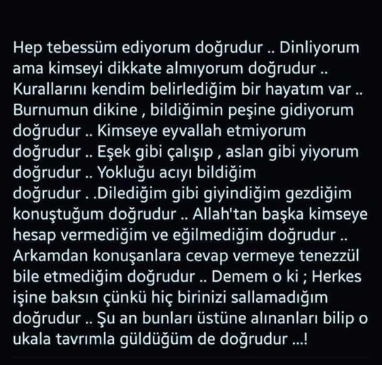 Bu Yaziya Cevap Olarak Ne Yazılır ??