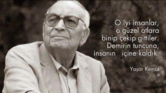 O iyi insanlar o güzel atlara binip gittilerse, kalanların hepsi kötü müdür?