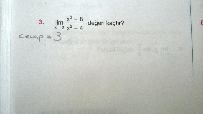 Limit sorusunu bir çözün ya ay nasıl çözemedin demeyin pls ?