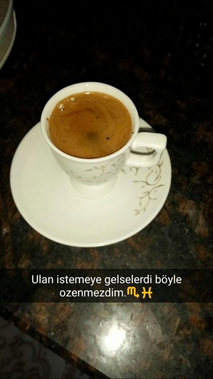 Kahve yapmayi bilmeyen kız olur mu?