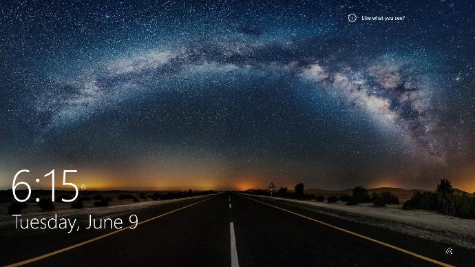Window 10 ekran fotoğrafları çok güzel değilmi?